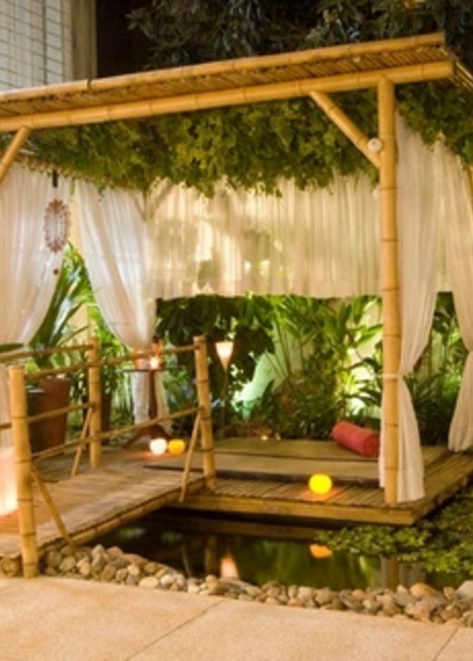 تمتعي بأثاث البامبو لديكورات منزلك