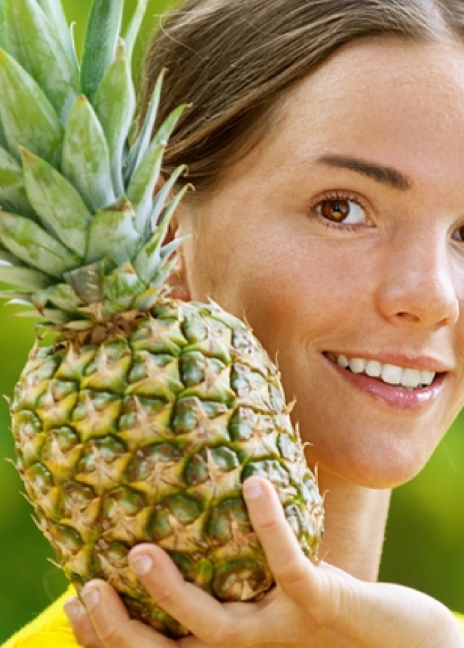 الأناناس لخسارة الوزن وشباب البشرة