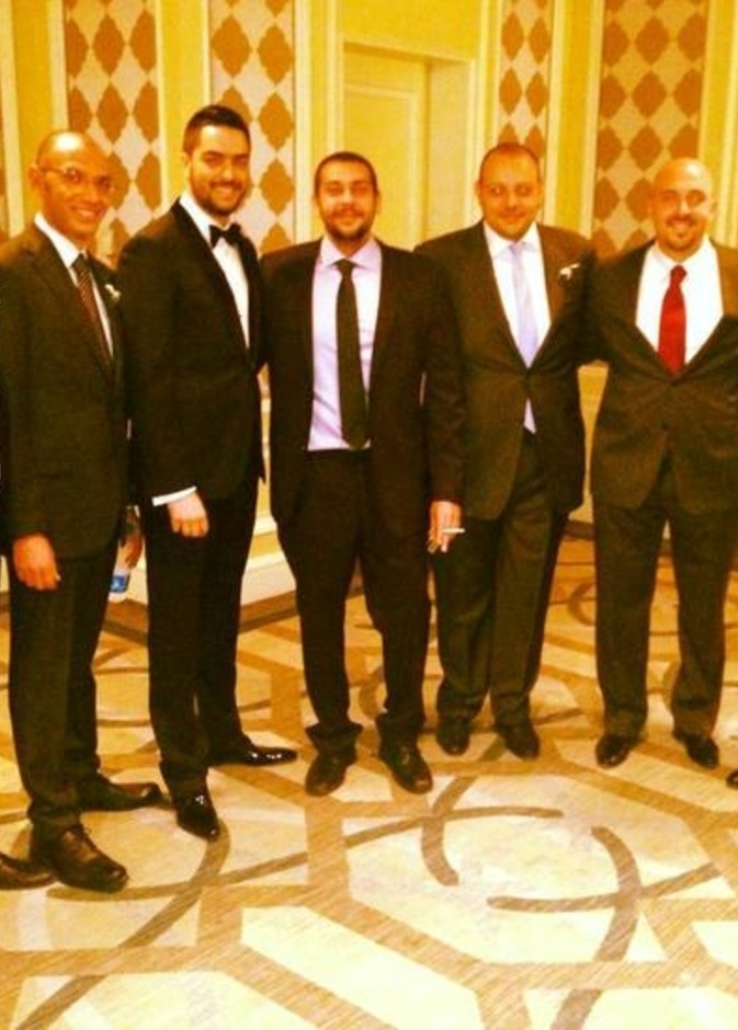 زفاف الفنان حسن الشافعي