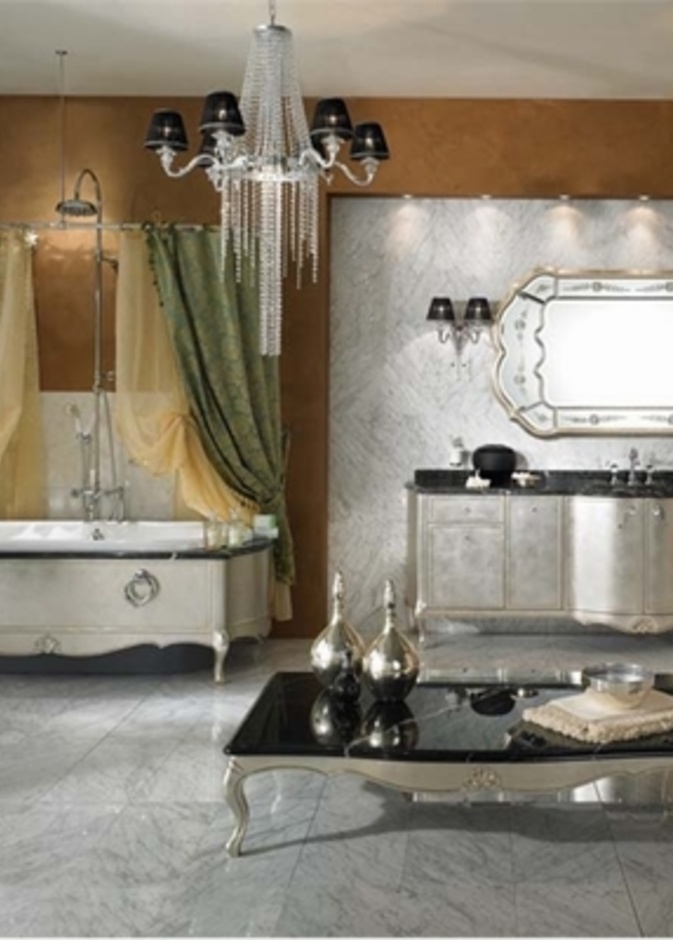 أجمل اكسسوارات الحمام المرصعة بالكريستال