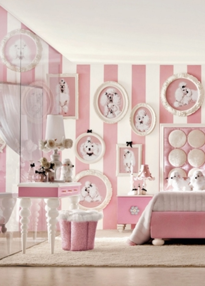 غرف نوم مناسبة للفتيات من مجموعة Lulu & Mimi من Altamoda Italia لتستوحي منها ما يناسب غرفة أميرتك الحلوة000