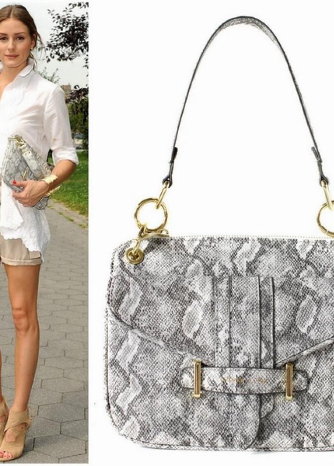 أوليفيا باليرمو تحمل حقيبة من Olivia - Joy Python