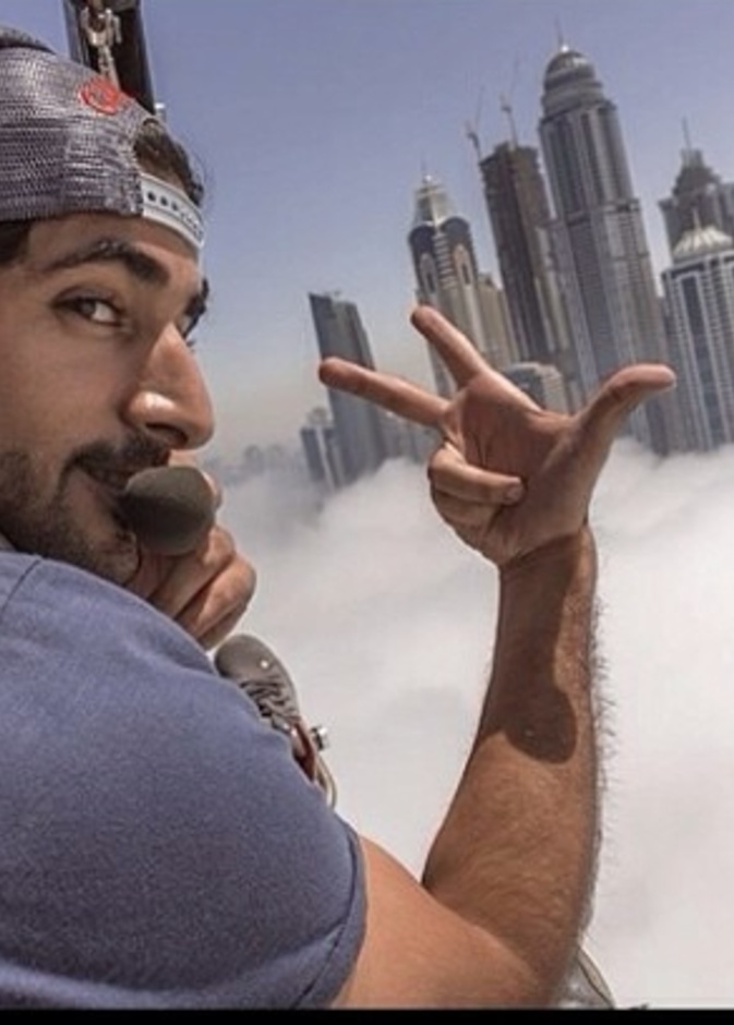 يستعد ليحلق في سماء دبي وبالضبط منطقة الجي بي آر
