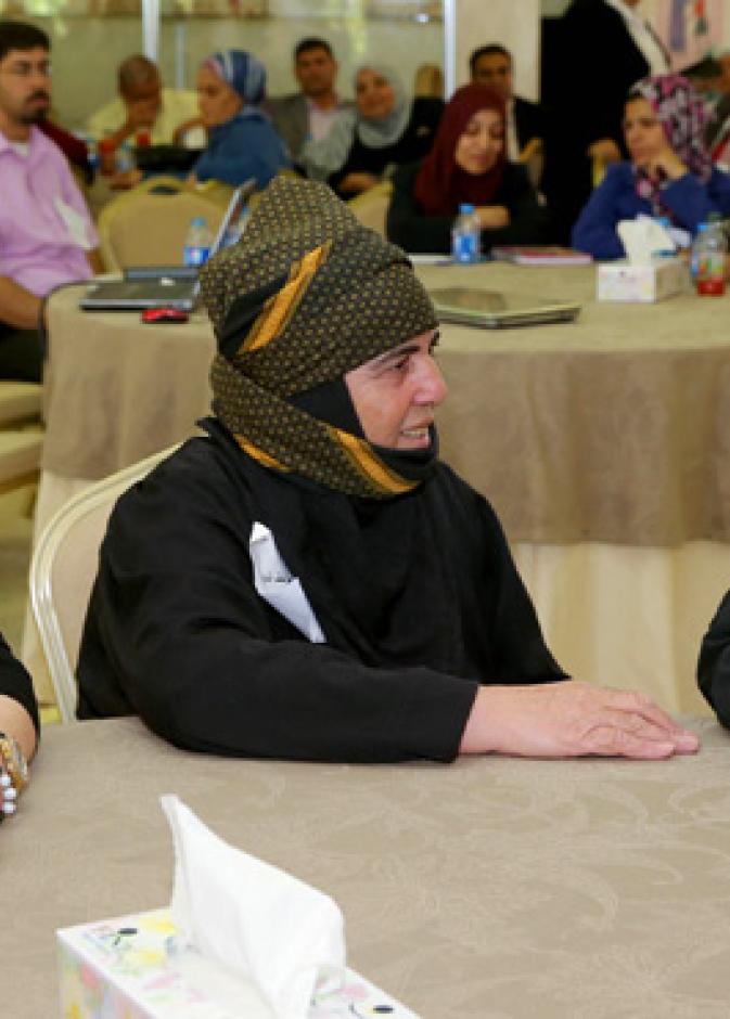 الملكة رانيا العبدالله تلتقي عدداً من مستفيدي مشروع تمكين المجتمعات المحلية
