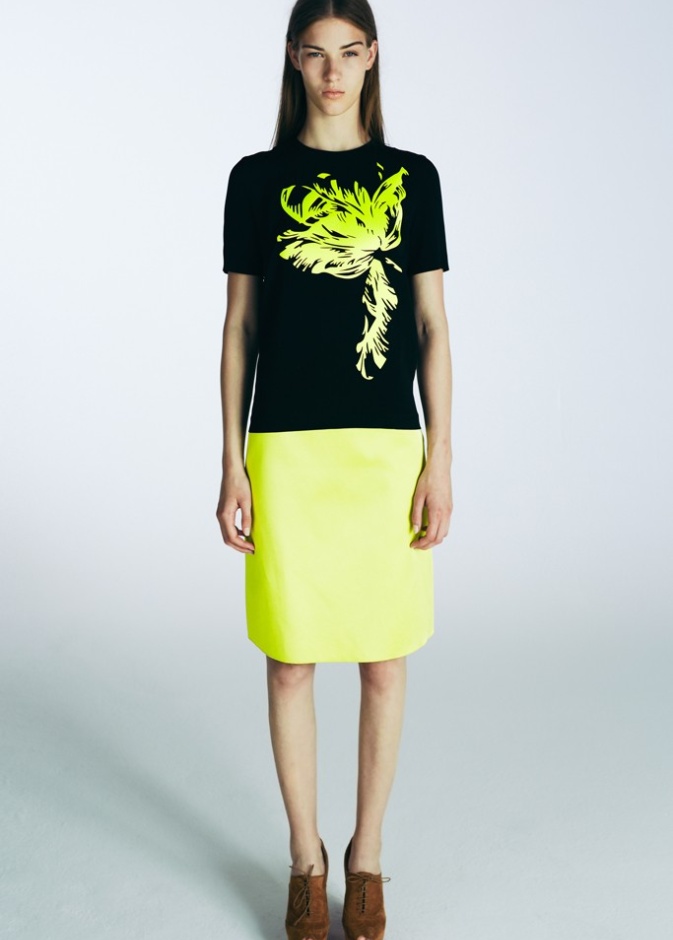 لعبة الألوان في تشكيلة Jonathan Saunders Resort 2014