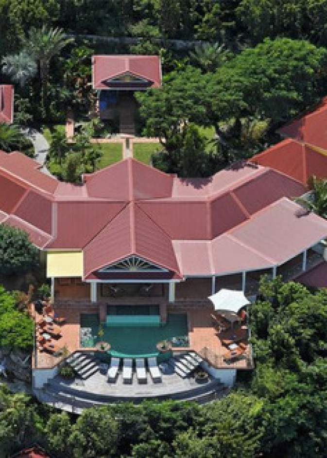 المنزل من الخارج