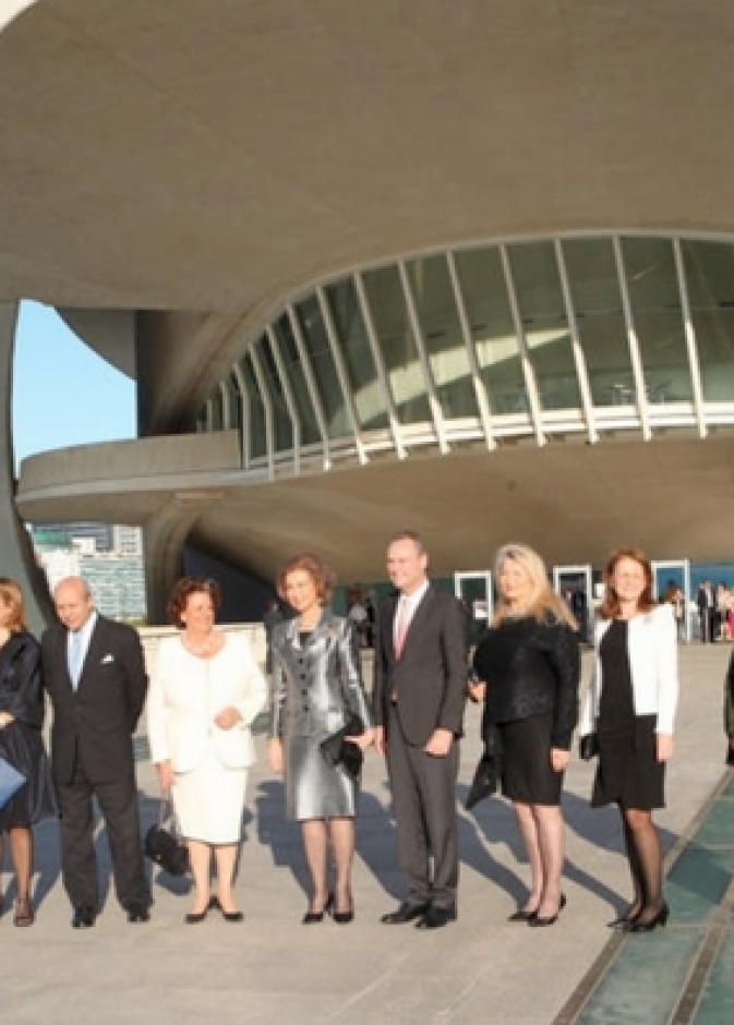 الملكة صوفيا تحضر مهرجان VI Festival del Mediterrani