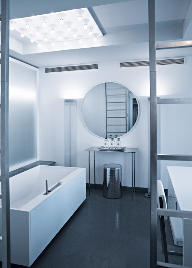 احد حمامات الشقة