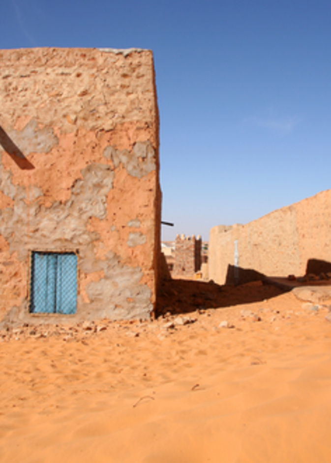 البلدة القديمة من شنقيط، موريتانيا