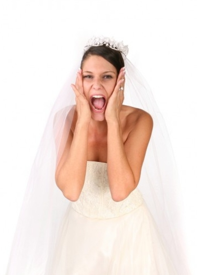 أمور مزعجة تقلق العروس في زفافها