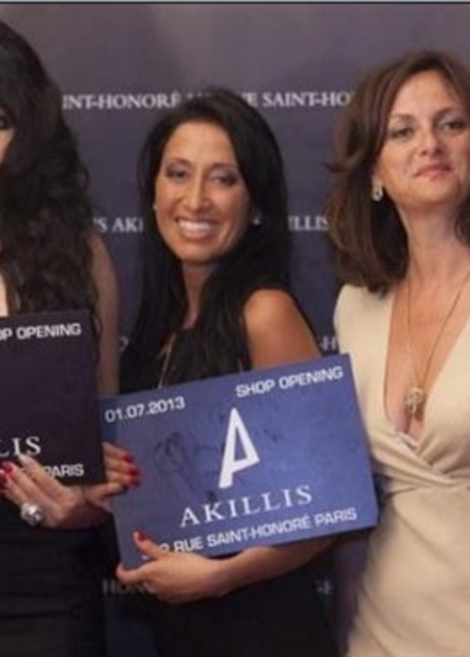 AKILLIS هيفاء في باريس ضيفة على دار مجوهرات