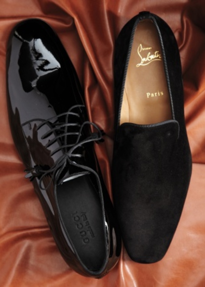 Gucci shoes and Christian Louboutin shoes