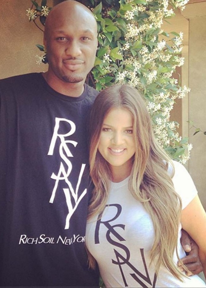 Khloe Kardashian, husband her Lammy..