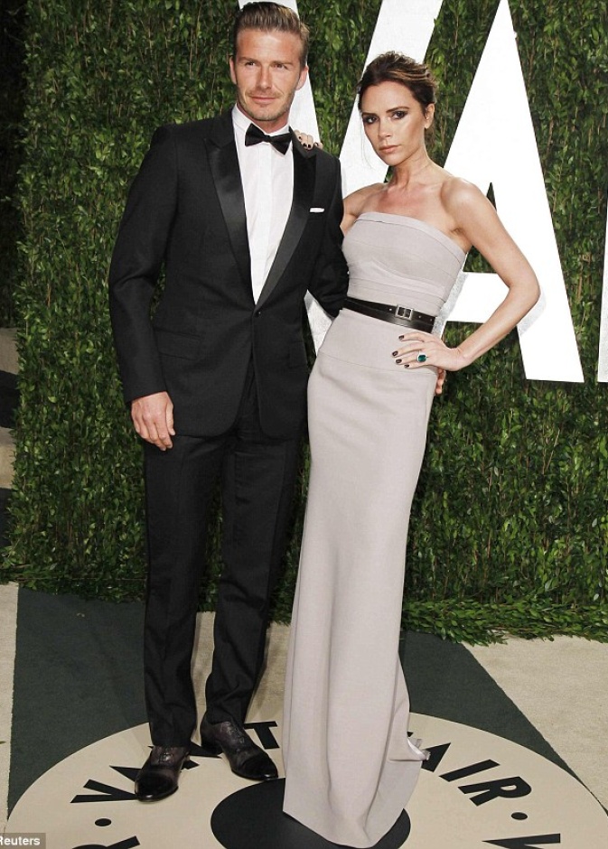 Vanity Fair Oscar عام 2012 الثنائي الهوليوودي الانيق في حفل