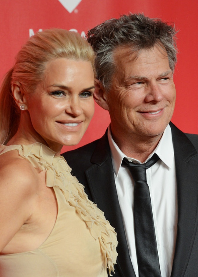 Yolanda and David Foster