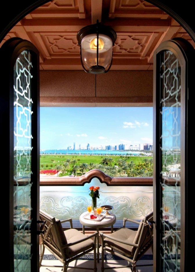 إطلالة غرف الجناح الشرقي