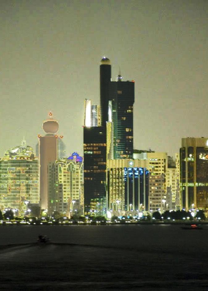 ابوظبي ليلا