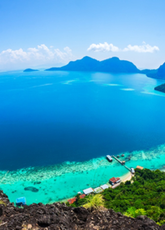 البحرية بارك الاستوائية الجزيرة سيمبورنا