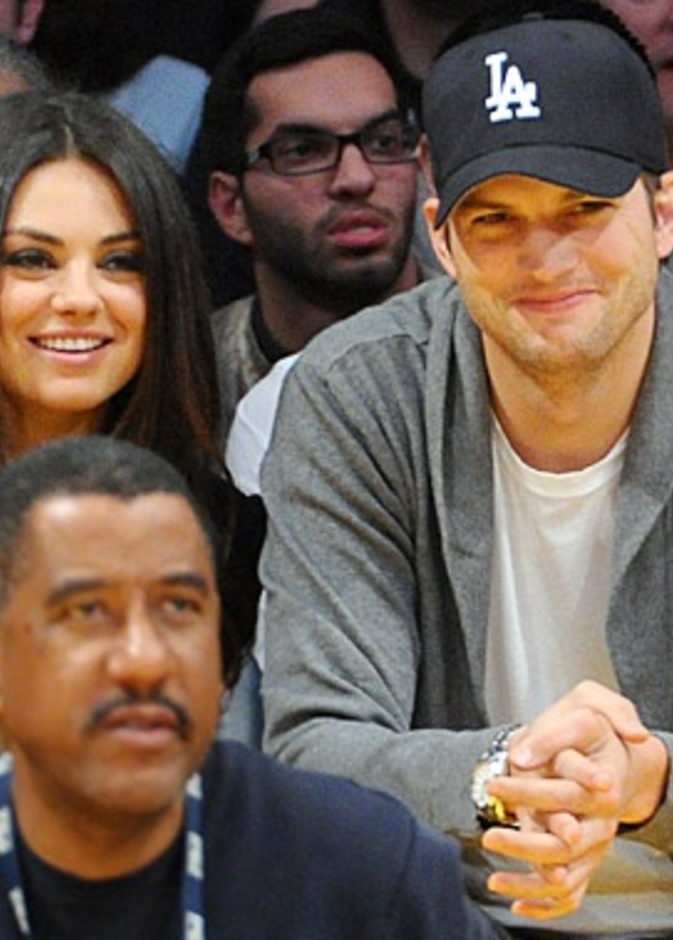 Ashton Kutcher and Mila Kunis