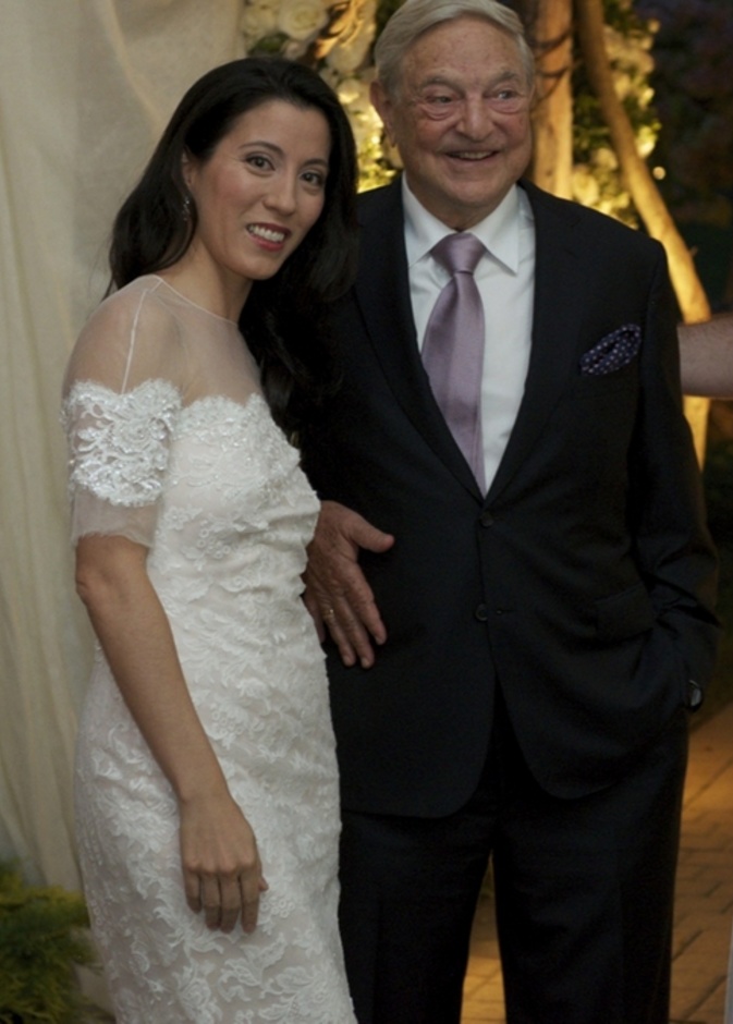 زواج الملياردير جورج سوروس للمرة الثالثة