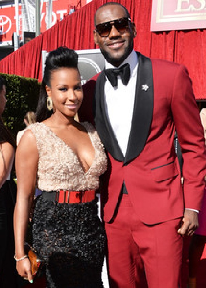 زفاف ليبرون جيمس وسافانا برينسون