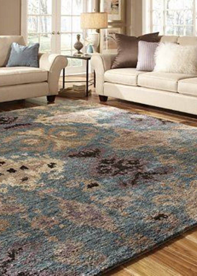 تصاميم جديدة لسجاد غرفة المعيشة