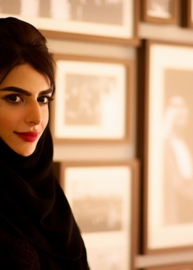 منى بن كلي مديرة المكتب الثقافي الشيخة منال