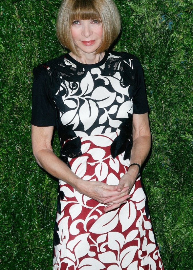  أيقونة الموضة ورئيسة تحرير مجلة فوغ الشهيرة آنا وينتور