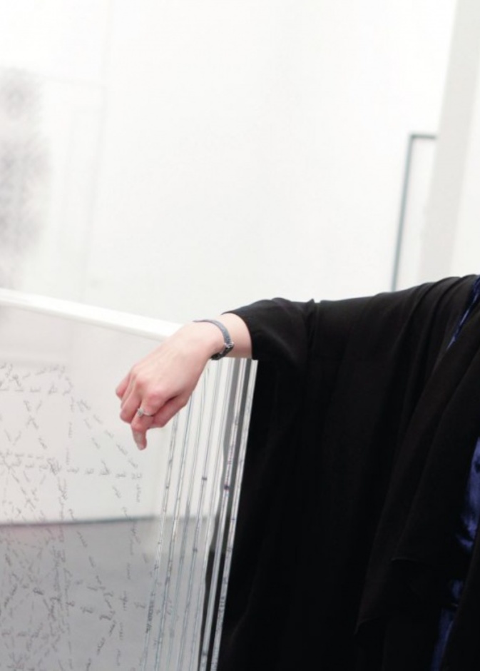 الفنانة التشكيلية السعودية لولوة الحمود