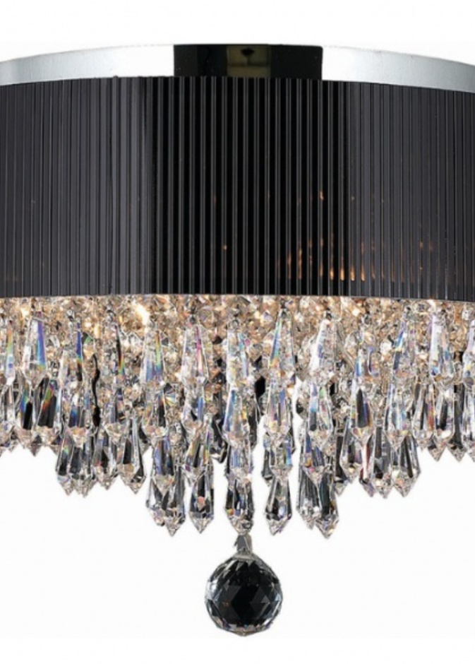 إضاءة سقف من الكريستال الفخم من Worldwide Lighting Corporation