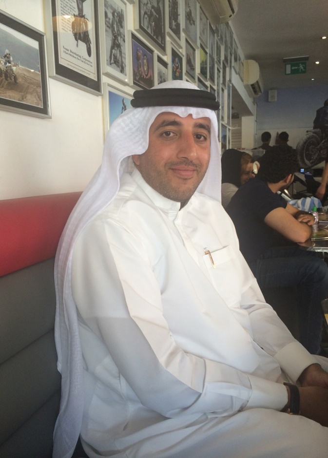  أحمد عبد الرزاق مسؤول العلاقات العامة في مجموعة بن حاضر للضيافة