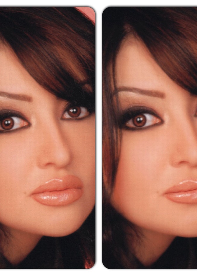 ميساء مغربي كما تخيلناها بدون عملية نفخ الشفاه