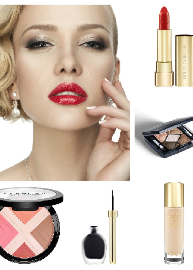 عيون براقة وشفاه مضيئة