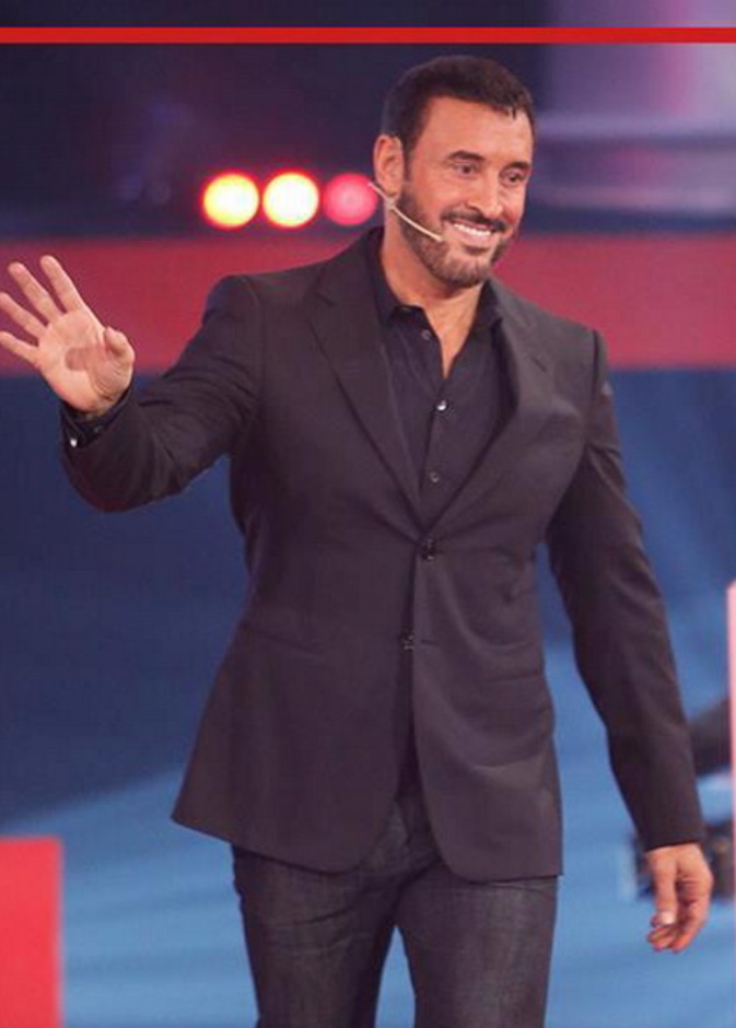 كاظم الساهر خلال اطلالته في برنامج ذا فويس