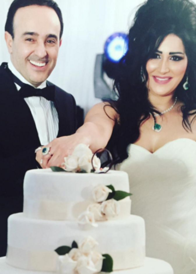 زوجة صابر الرباعي تستعيد ذكريات زفافه