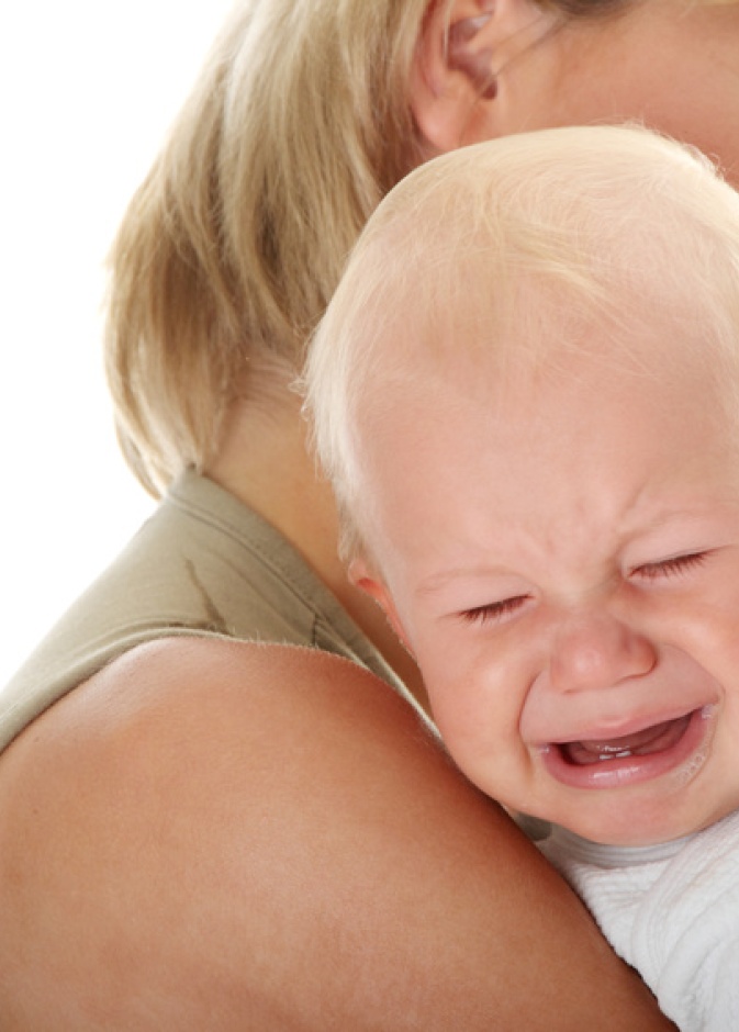 بكاء الرضيع المتواصل قد يكون له اسباب نفسية 