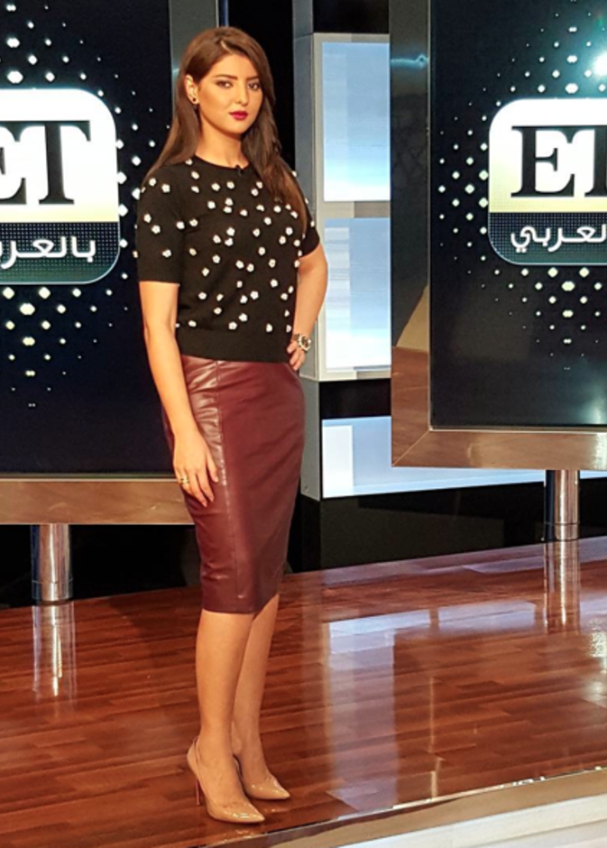 لوك ناعم بالأسود والأبيض نسقته مريم سعيد