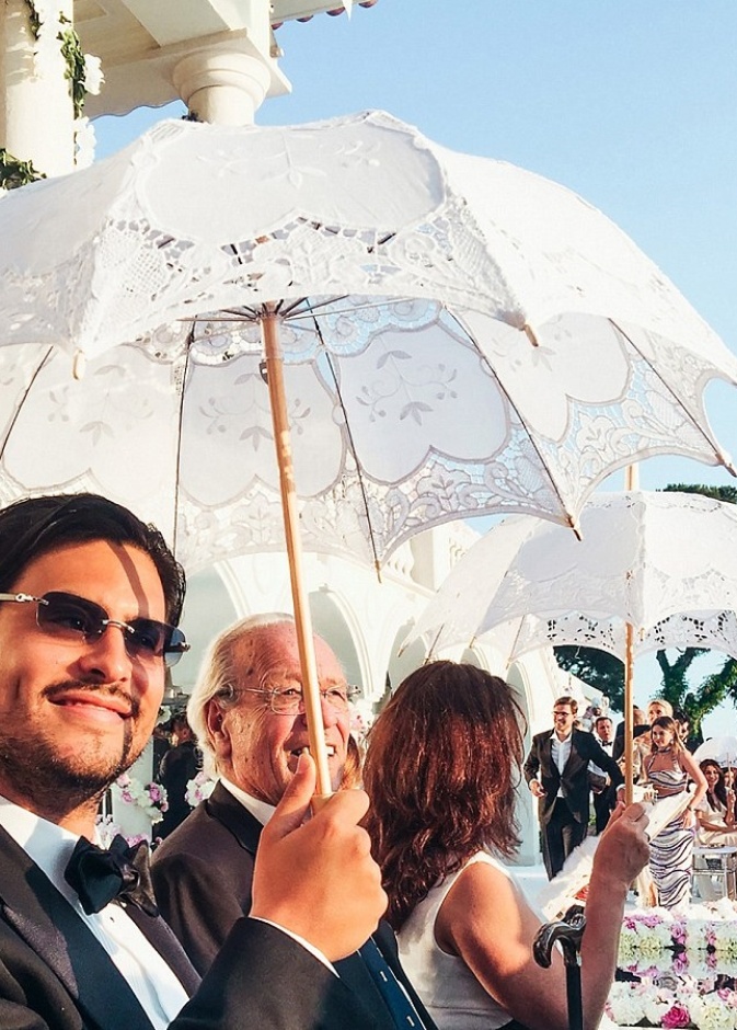 حفل زفاف حفيد أحد جنرالات القذافي 