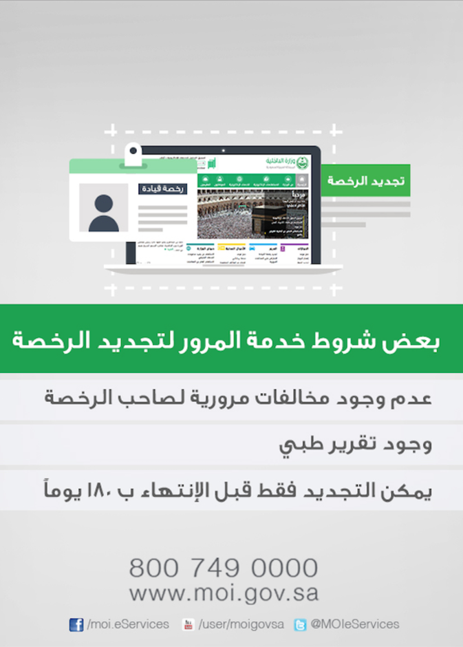 خطوات تجديد الرخصة السعودية مع وجود مخالفات