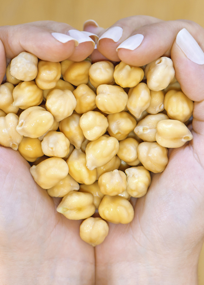 اكشفي فوائد الحمص الصحية للعروس