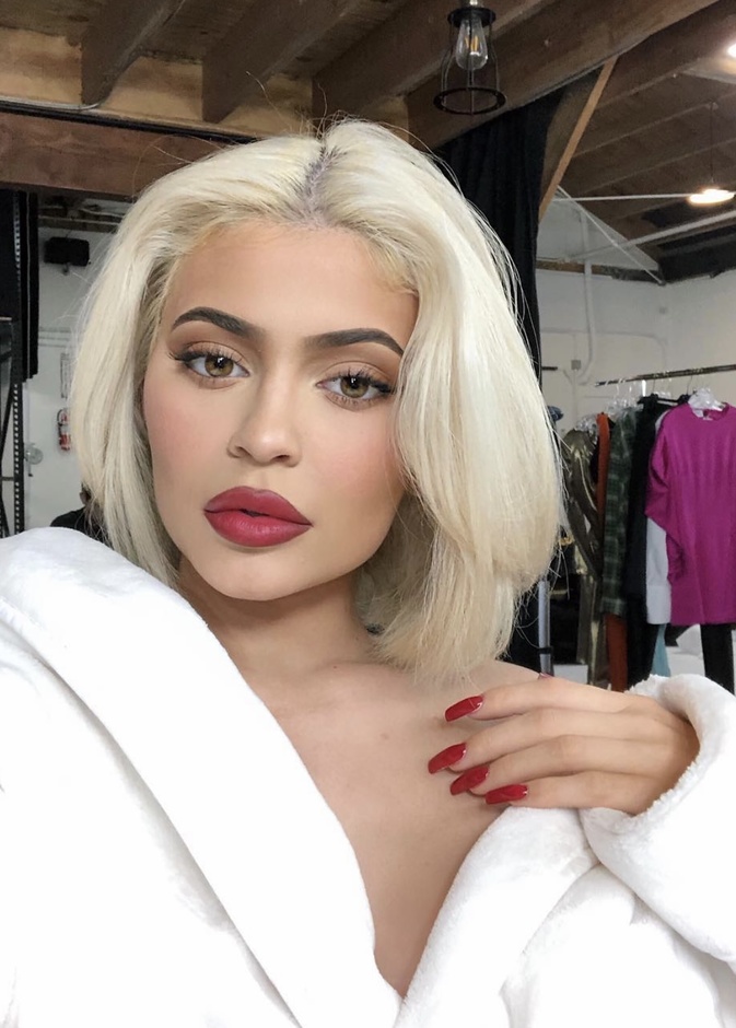 صورة من صفحة كايلي جينر على انستغرام