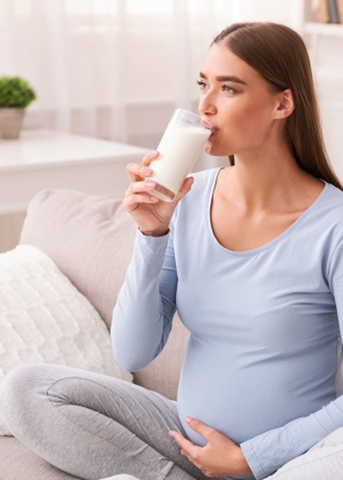 فوائد الحليب للحامل في الشهر الرابع