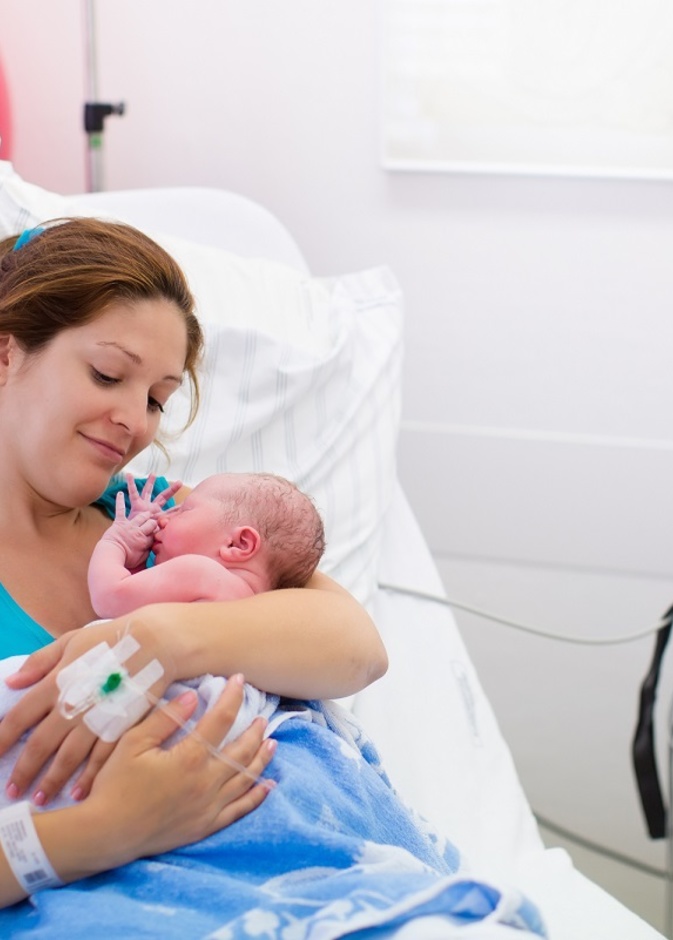 كيف يكون شكل جرح الولادة القيصرية الثانية