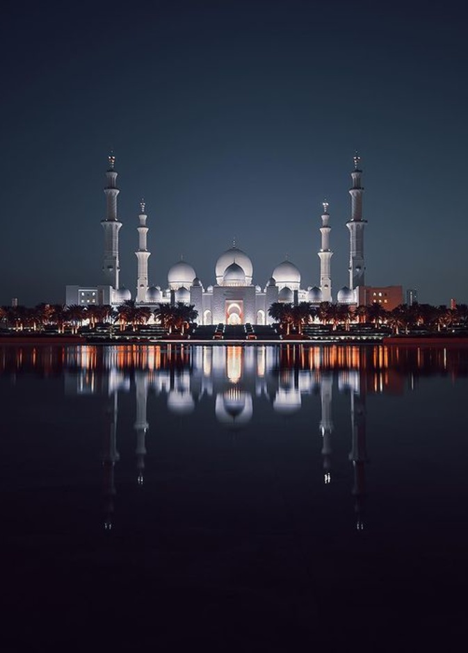 مسجد الشيخ زايد الكبير Sheik Zayed Grand Mosque, U.A.E، الإمارات العربية المتحدة