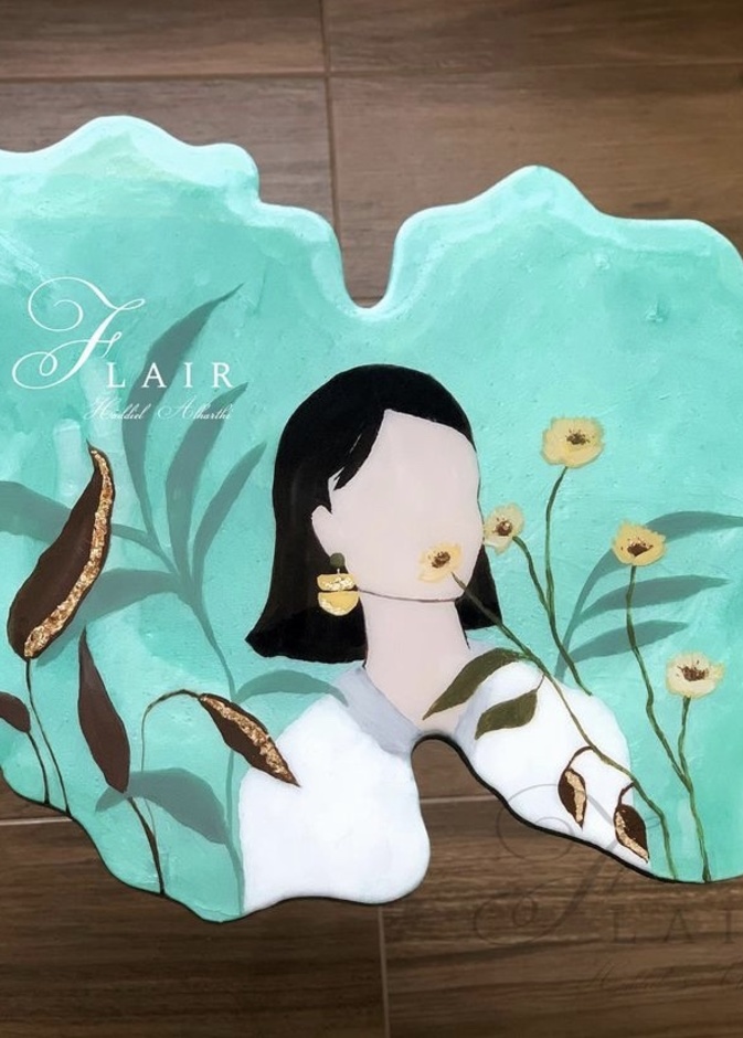 من حساب هديل الحارثي على الانستقرام