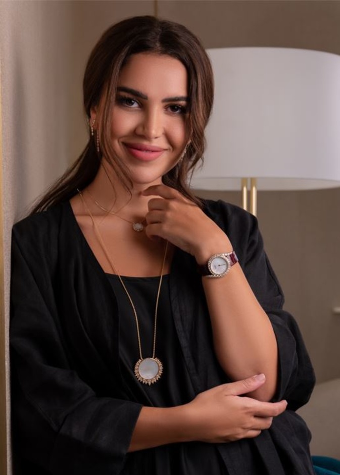 نجود الرميحي بمجوهرات بياجيه