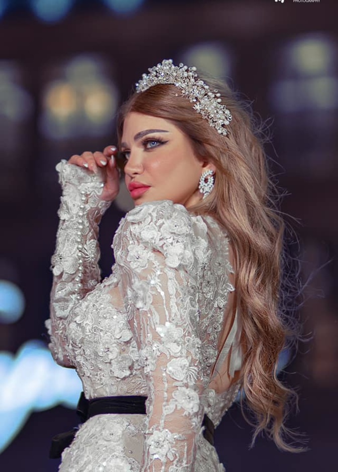 ياسمين الخطيب اصيبت بكورونا في شهر العسل- من صفحة ياسمين على فيسبوك