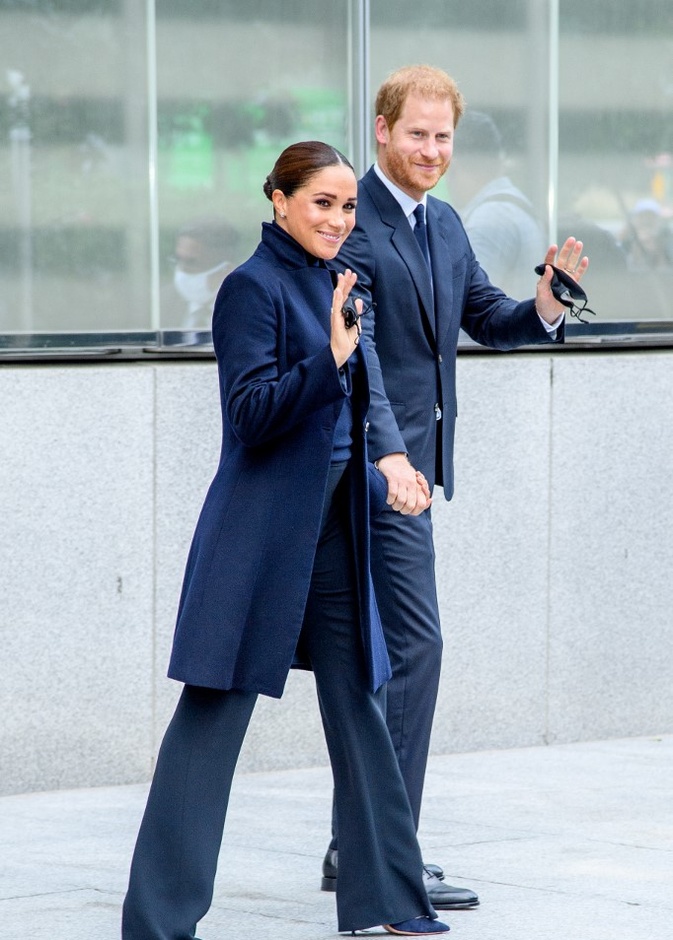 بعد 11 يوم من الذكرى الـ 20.. ميغان وهاري في مقر مركز التجارة العالمي بنيويورك