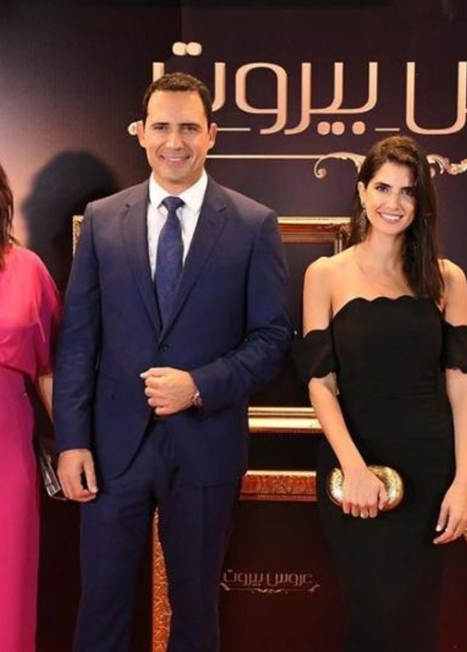 ظافر العابدين وكارمن بصيبص وتقلا شمعون- صورة من حساب كارمن بصيبص على انستقرام