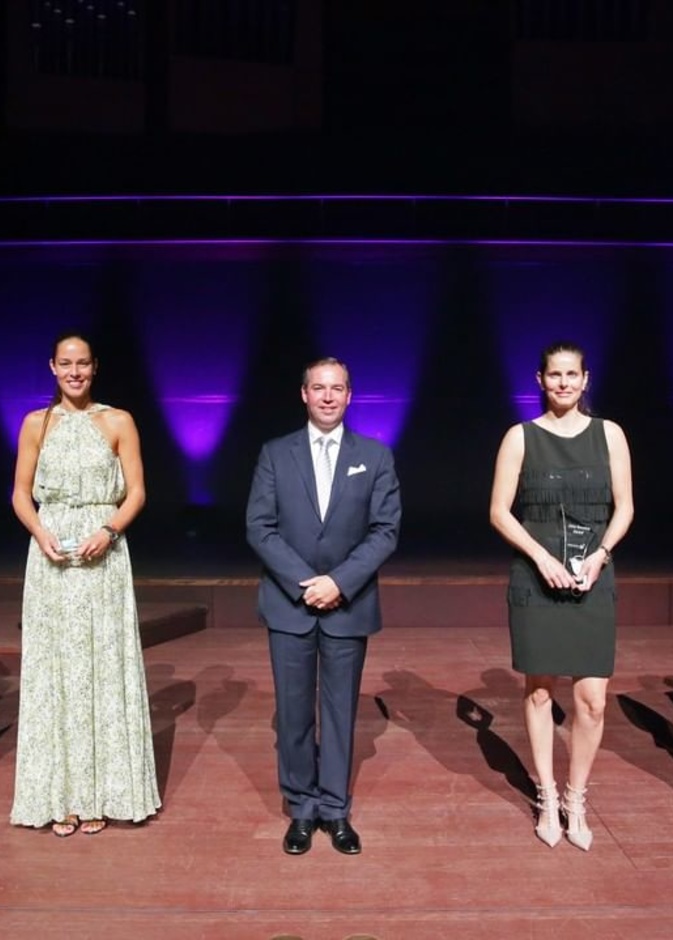 الأمير غيوم يحضر حفل توزيع جوائز اتحاد التنس النسائي في لوكسمبورغ